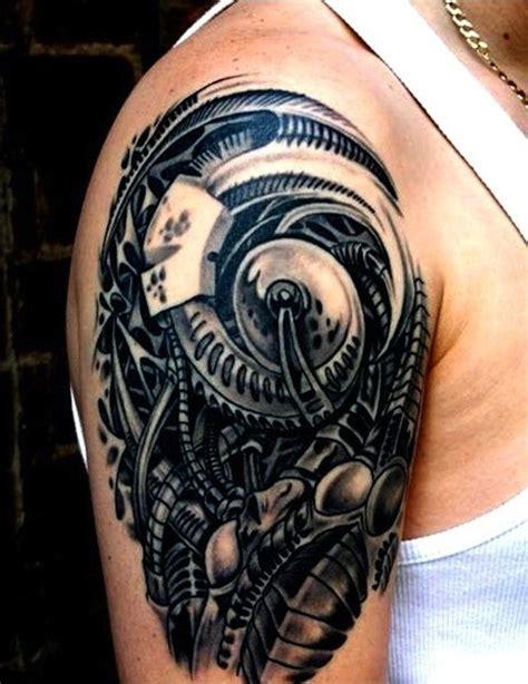 Dark Wired Mechanical Tattoo On Arm Tattooimages Biz