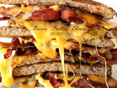Bacon Grilled Cheese Oh Bite It