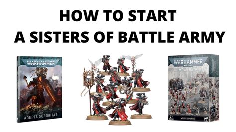 How To Start A Sisters Of Battle Army Start Collecting Adepta