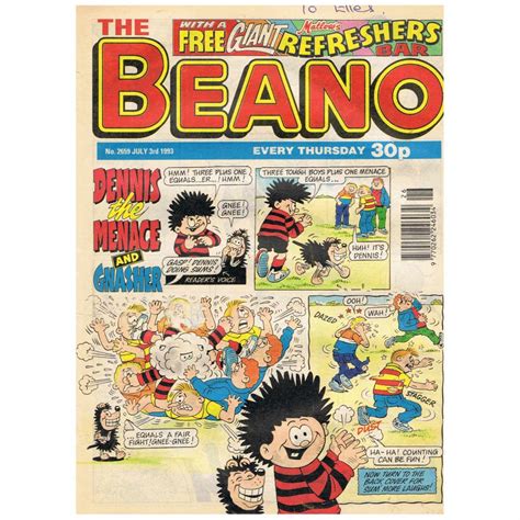 3rd July 1993 Buy Now The Beano Issue 2659