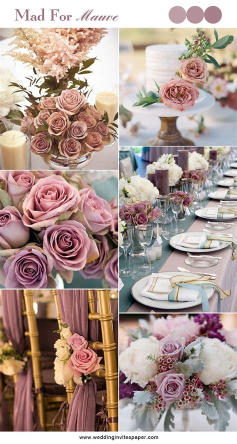 100 Hottest Mauve Wedding Decorations For Your Upcoming Day