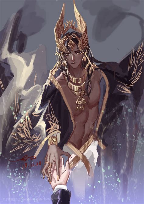 lord of the mysteries fanarts anime egyptian fantasy art men anime guys