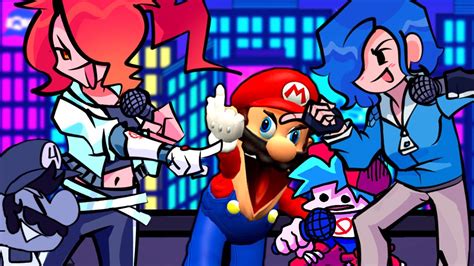 Friday Night Funkin Smg4 If Mario Was In Fnf Mod En J