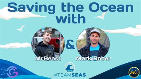 Saving The Ocean With Mrbeast And Mark Rober Using Crypto Teamseas