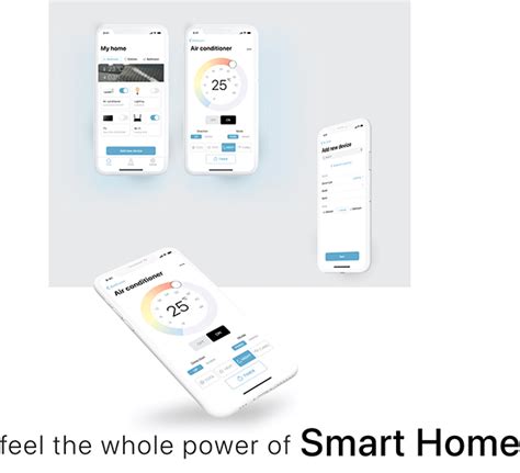Ios App Smart Home Concept Air Conditioner On Behance
