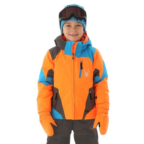 Spyder Mini Leader Jacket Kids Outerwear Jackets Skiing Outfit