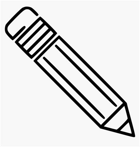 Pencil Line Icon Png Transparent Png Kindpng