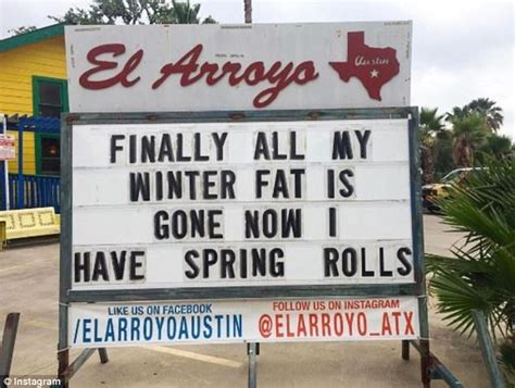 Mexican Restaurant In Austin Earns Fame For Funny Signs Daily Mail Online
