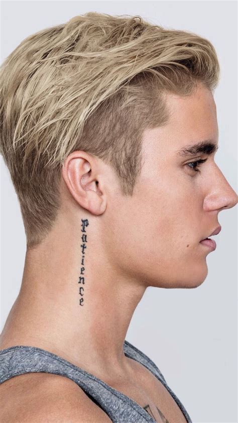 Update Justin Bieber Tattoos Neck Best In Cdgdbentre