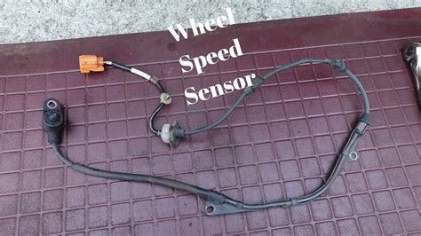 How To Replace Front Wheel Speed Sensor Honda Accord YouTube
