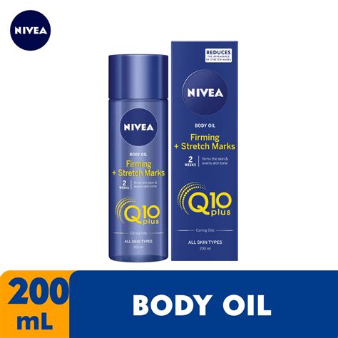 Nivea Oil Firming Stretch Marks Q 10 Plus 200ml Shopee Philippines