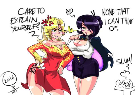 Cinder Goodwitch And Glynda Fall Rwby Know Your Meme