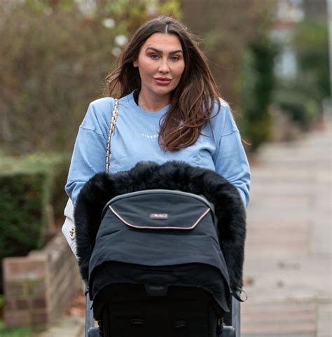 LAUREN GOODGER Out With Her Baby In Chigwell 12 19 2021 HawtCelebs