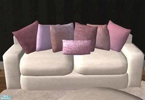 The Sims Resource Chic Living Room Set Mesh Loveseat