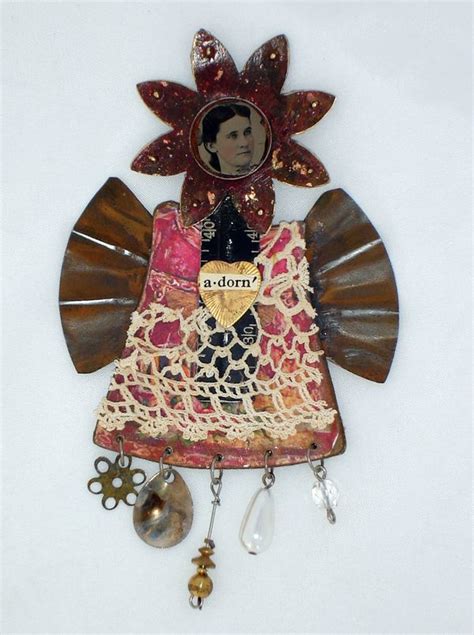 Jeanette Janson Mixed Media Artist Assemblage Dolls Past And Present