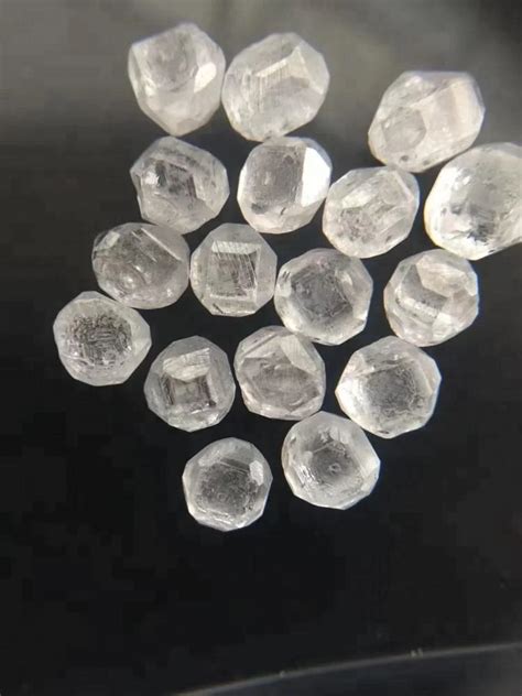 Uncut Rough White Diamond Price Per Carat Hphtcvd Big Size Synthetic