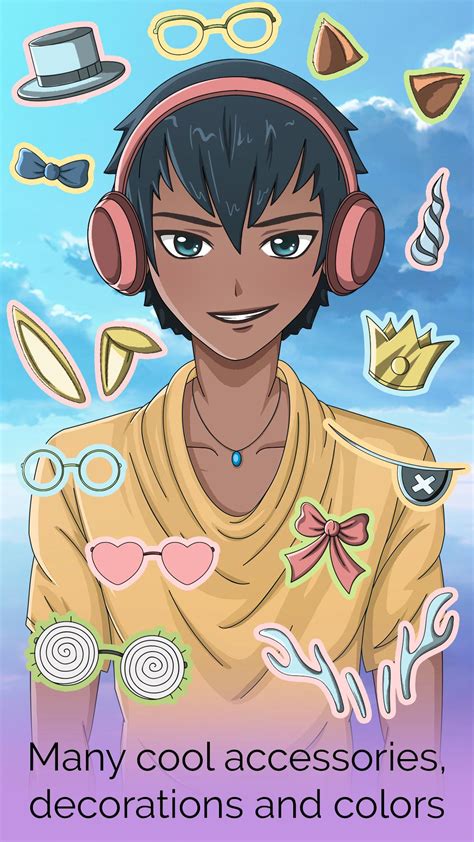 The following avatar generator can help you to create a profile picture on any account and you can customize the size. Anime Avatar Creator for Android - APK Download