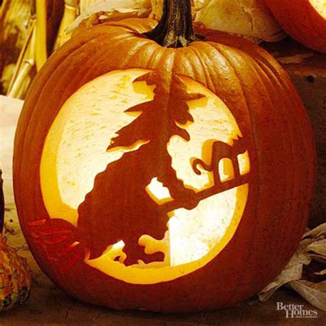 Halloween Pumpkins From Stencils To Carved Better Homes And Gardens