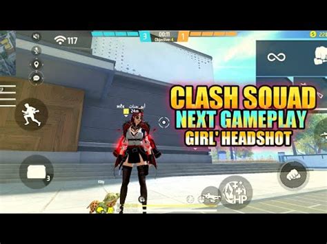 Clash Squad Ranked Gameplay Free Fire Max Next Level Girl Headshot