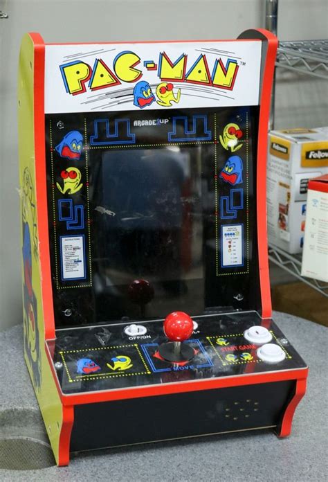 Arcade 1up Pacman Countercade W 2 Pacman Games