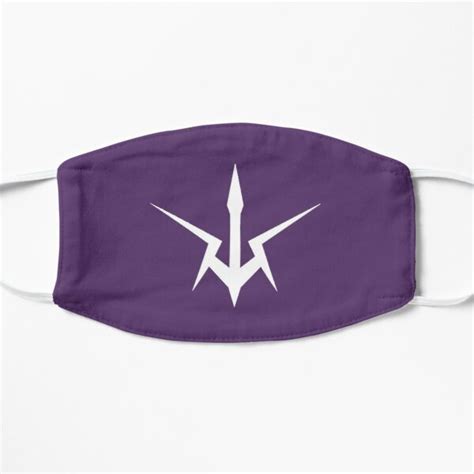 Code Geass Face Masks The Black Knights Symbol Code Geass Flat Mask