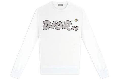 Kaws X Dior Crewneck Sweatshirt White Mens Ss19 Us