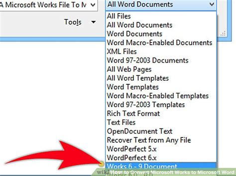 How To Convert Microsoft Works To Microsoft Word 7 Steps