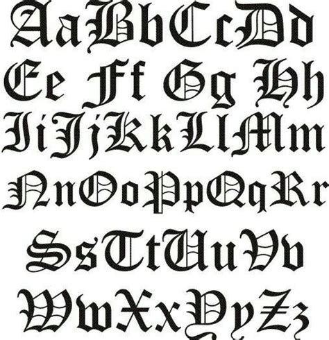 Pin By Олег КОКОН On Gothic Fonts Blackletters And Styles