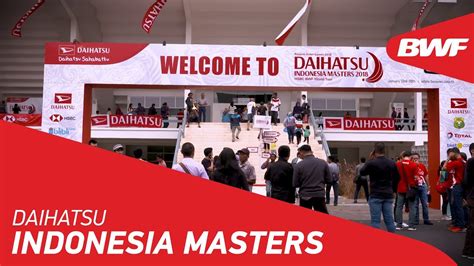 This tournament was organized by the badminton association of indonesia with sanction from the bwf. DAIHATSU Indonesia Masters | Promo | BWF 2019 - YouTube