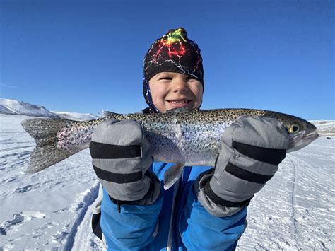 Blue Mesa Ice Fishing Report Good Ice And Great Fishing