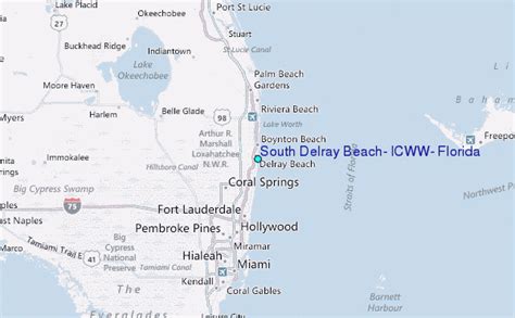 Delray Beach Florida Map Beach Map