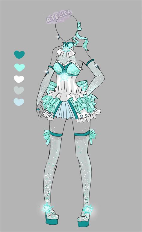 Custom Outfit 2 Drawing Anime Clothes Fashion Design Drawings