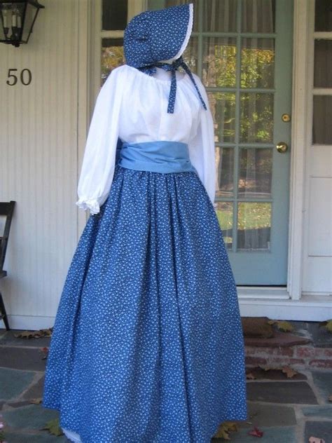 4 piece outfit for trek pioneer dress pioneer clothing pioneer costume