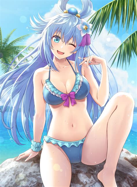 Kono Subarashii Sekai Ni Shukufuku Wo Aqua Kono Subarashii Sekai Ni Shukufuku Wo Bikini