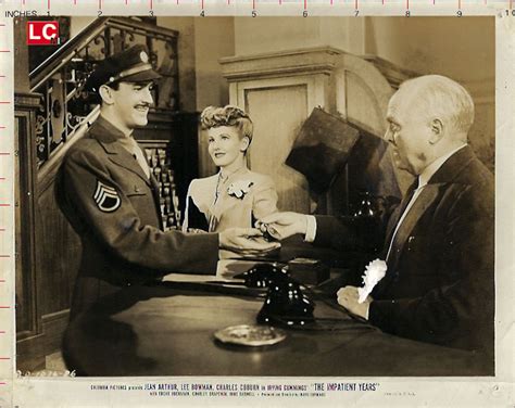 Jean Arthur Movie Poster The Impatient Years Movie Poster