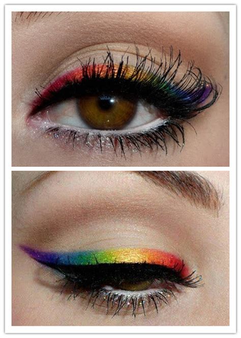 A Collection Of Colorful Eyeliner Makeup Ideas For Vivacious Spring