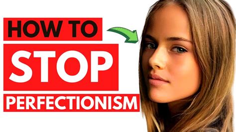 How To Overcome Perfectionism 14 Tips To Stop Being A Perfectionist Youtube