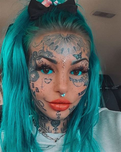 Tattoo Addict Model 24 Shares Jaw Dropping Photo Of How She Looked Before Inkings Irish