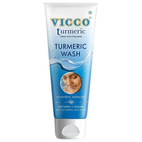 Vicco Turmeric Face Wash 70 Gm For Youthful Look And Radiant Skin