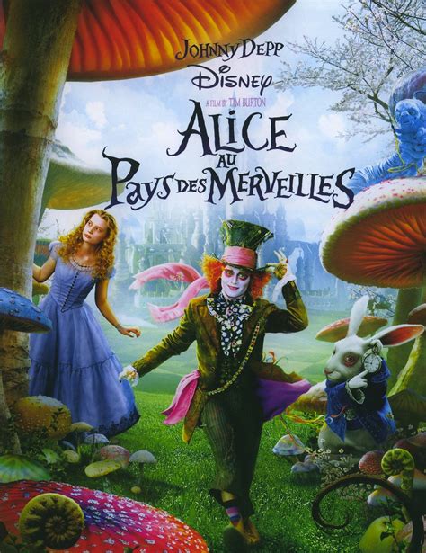 Alice Au Pays Des Merveilles Film 1951 - Critique: Alice au Pays des Merveilles (Tim Burton) | Wiki Universduck