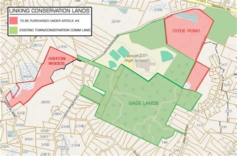 Conservation Land Overview Map Final 1b Clyde Pond