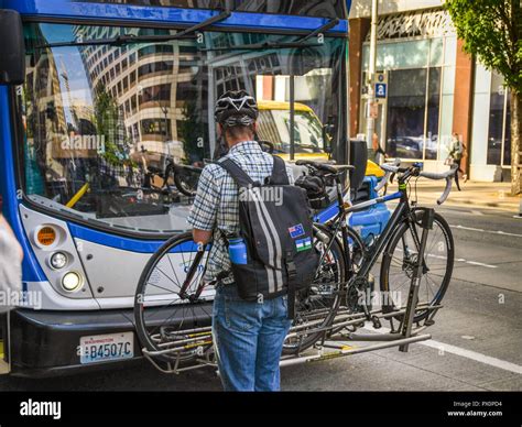 Bike Rack On Bus High Resolution Stock Photography and Images - Alamy