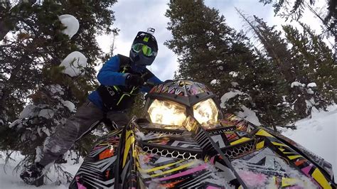 2017 Backcountry Snowmobiling Polaris Rmk And Timbersled Montana Youtube