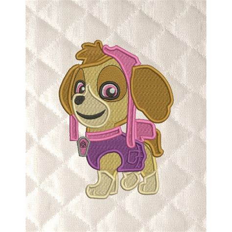 Skye Paw Patrol Embroidery