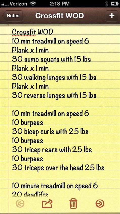 Beginners Crossfit Wod Fitness Pinterest Crossfit Workout And