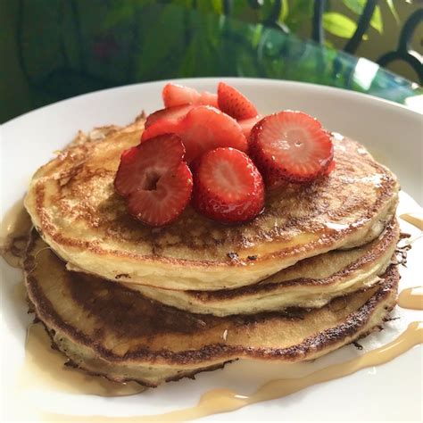 This post is from the macheesmo archives. Healthy Protein Packed Greek Yogurt Pancakes - Honest & Well