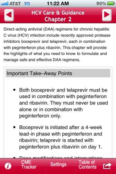 The Hcv Care Guidance App Offers Assistance With Direct Acting Antivirals For Clinicians