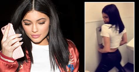 Kylie Jenner Caught Fanning Her Crotch Before Seductively Stroking Her