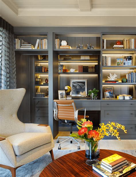 Extraordinary Built In Cabinets And Desk Inspirations For Home Office