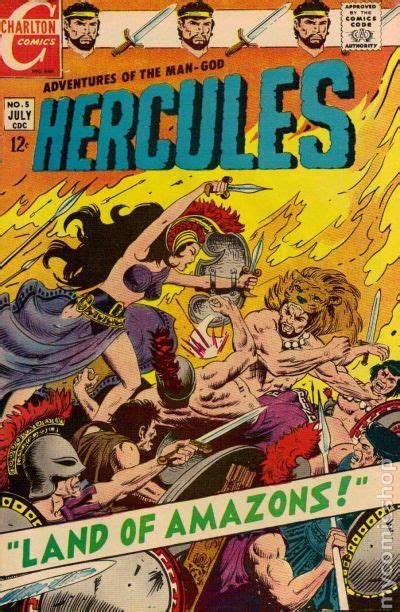 Blogging Charlton Comics Adventures Of The Man God Hercules Part